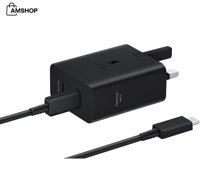 شارژر سامسونگ مدل EP-T5020 توان ۵۰ وات با دو پورت Type C اصلی