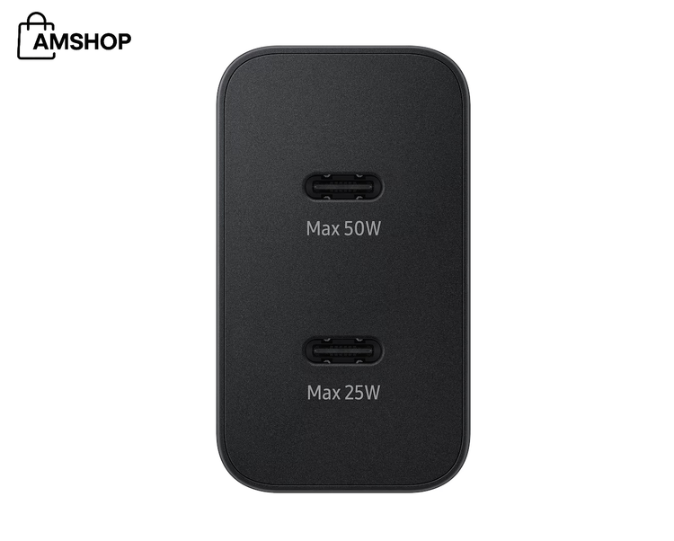 شارژر سامسونگ مدل EP-T5020 توان ۵۰ وات با دو پورت Type C اصلی