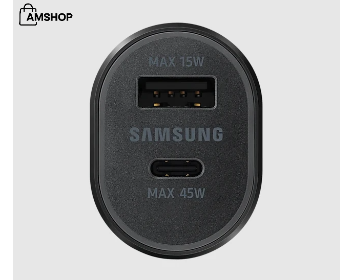 شارژر فندکی سامسونگ مدل EP-L5300XBEGWW به همراه کابل تبدیل دو سر تایپ c