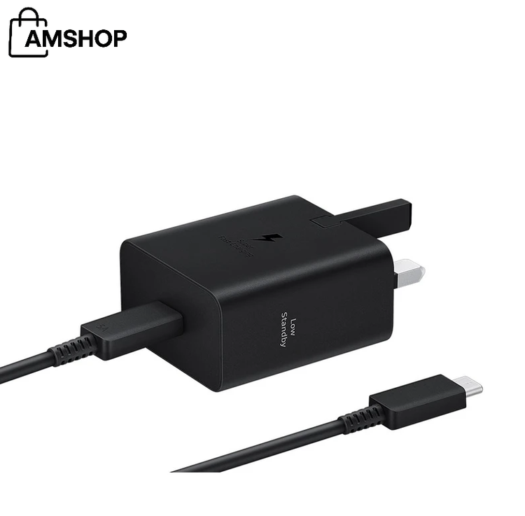 شارژر دیواری 45 وات سامسونگ مدل EP-T4511 Low Standby به همراه کابل 1.8 متری - سه پین اصل